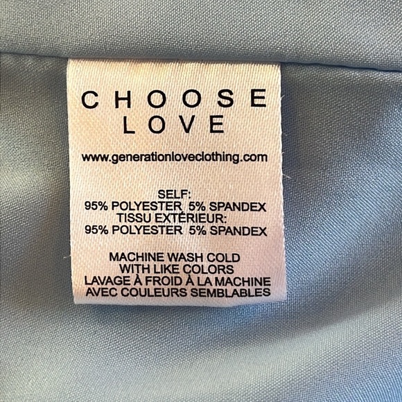 Generation Love Sena Crepe Shorts  in Cornflower Blue - Picture 8 of 10